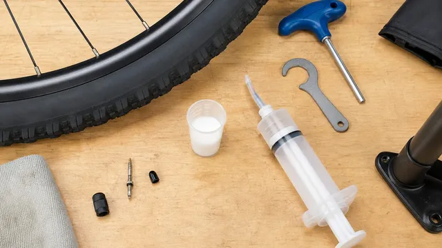How Much Tubeless Sealant per Tire? Bike Size Chart